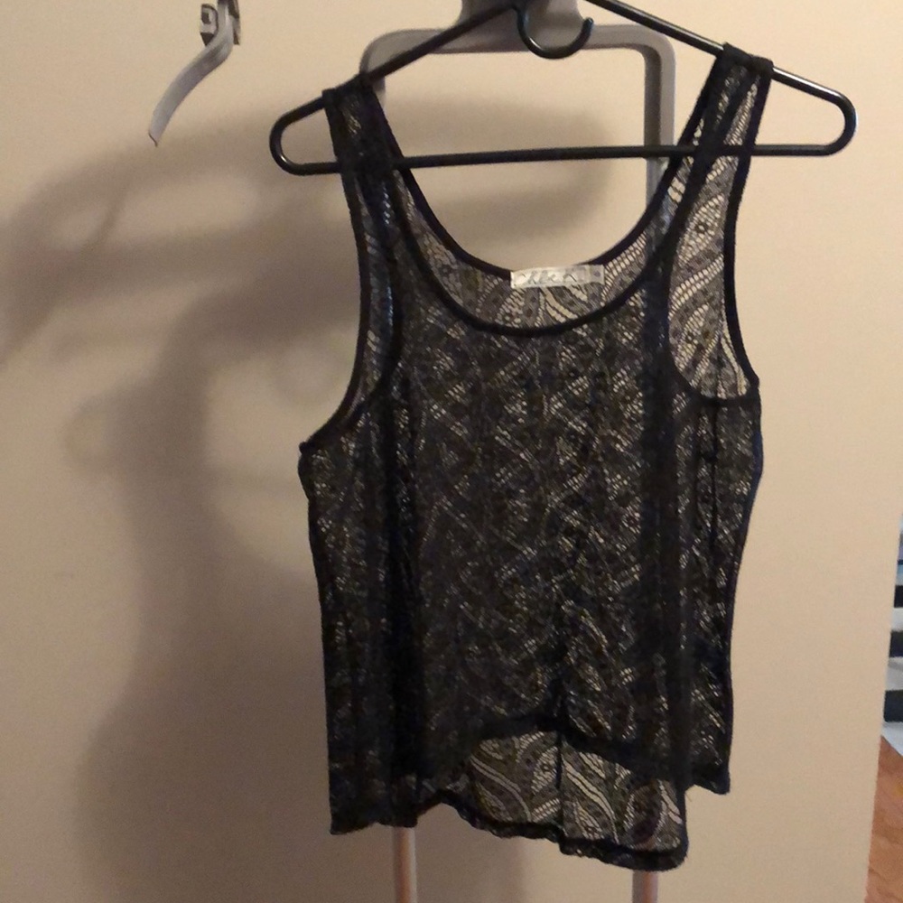 Knit tank top